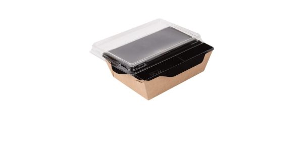 Contenitore opsalad in carta 400 ml nero
