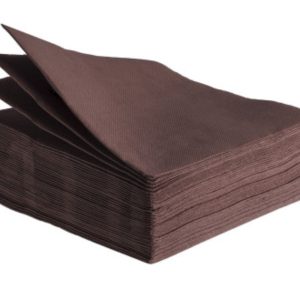 TOVAGLIOLO PUNTA PUNTA 38X38 2 VELI MARRONE