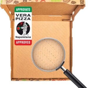 Scatola pizza microforata Hot Dry