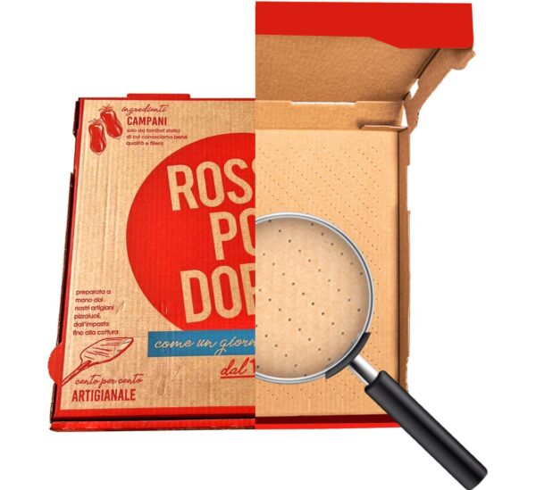Scatola pizza microforata Hot Dry - immagine 6