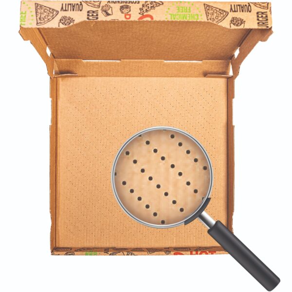 Scatola pizza microforata Hot Dry - immagine 2