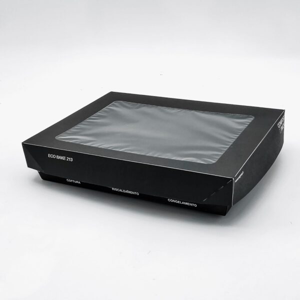 Contenitore in carta EcoBake Nero