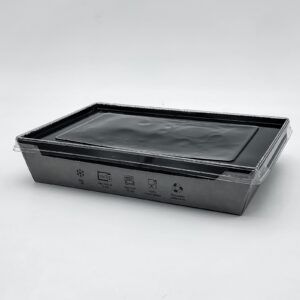 Contenitore Opsalad Grigio/Nero